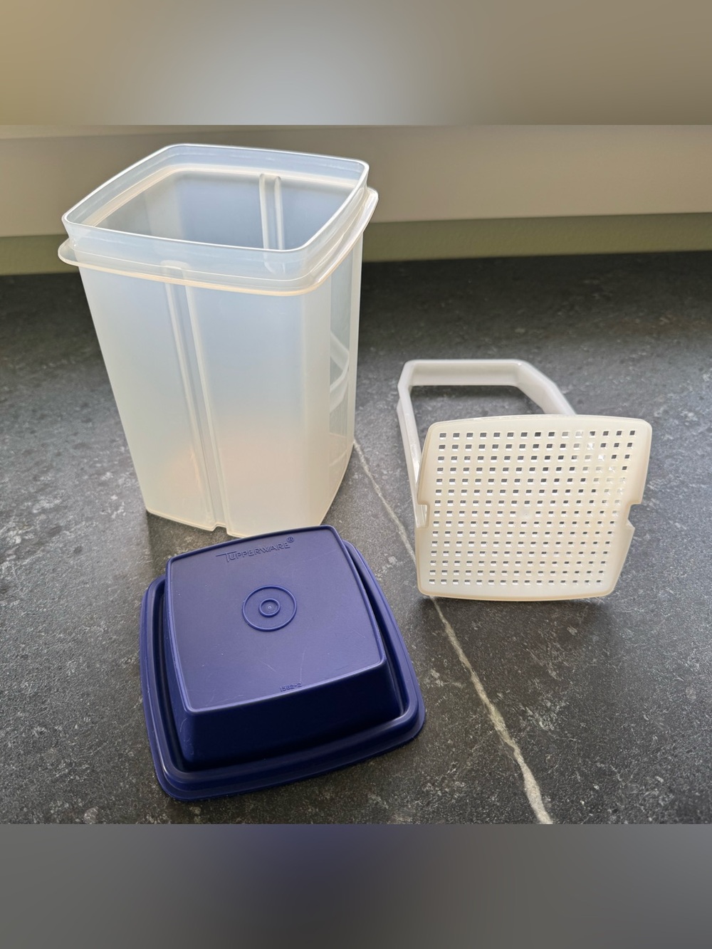 Tupperware - 3 piece Pickle Storage Container